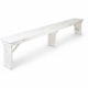 Antique WHITE Pine Folding Farm Bench w/ 3 Legs (8 Feet) for Rent