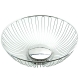 Silver Round Basket for Rent