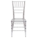 Ghost Chiavari chair front view