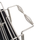 Charcoal grill grate handles