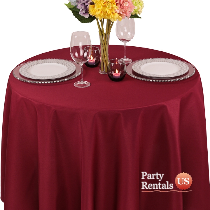 Polyester Tablecloth for Rent